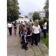 Paseo didáctico por la Plaza 25 de mayo - 1er. Grado Turno Mañana